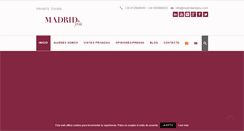 Desktop Screenshot of madridandyou.com