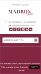 Mobile Screenshot of madridandyou.com